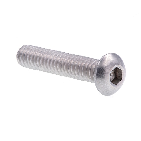 Prime-Line 1/4"-20 Socket Head Cap Screw, Button, Plain Stainless Steel, 1-1/4 in Length, 10 PK 9169762